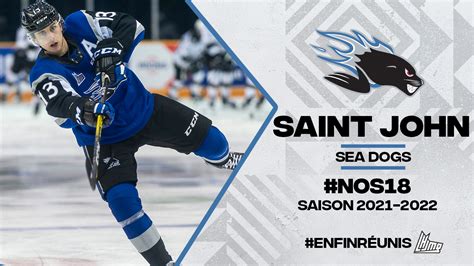 Nos 18 | Les Sea Dogs de Saint John 2021-2022 - LHJMQ