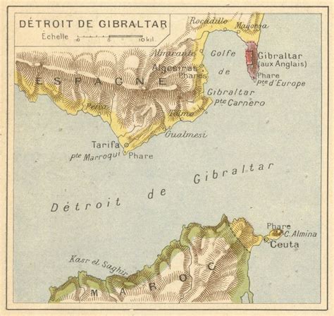 Strait of Gibraltar | Old World Maps | Pinterest