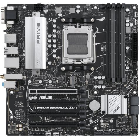 ASUS PRIME B650M-A AX II AM5 Micro-ATX PRIME B650M-A AX II B&H