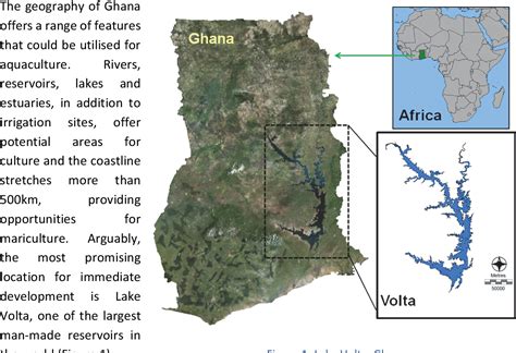 Lake Volta Map