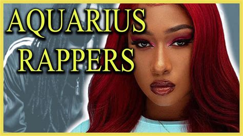 ♒️ Famous Aquarius Rappers | Feat. Meg Thee Stallion #DaleyChips #Astrology - YouTube