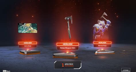 Just got my first Heirloom from a 100 Apex Coins Pack! : r/apexlegends