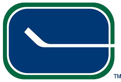 Vancouver Canucks The "Stick-in-Rink" logo, 1970–1978; alternate logo, 2003–2007 | Vancouver ...