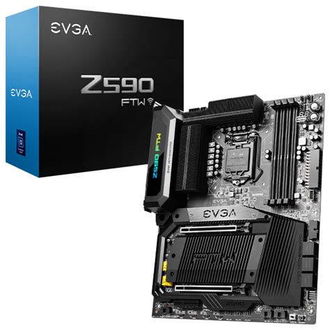 EVGA - Products - EVGA Z590 FTW WIFI, 121-RL-E597-KR, LGA 1200, Intel Z590, PCIe Gen4, SATA 6Gb ...