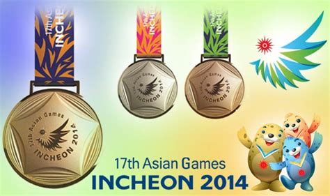 Asian Games 2014 Medal Table: China tops Medal Tally with 342 medals ...