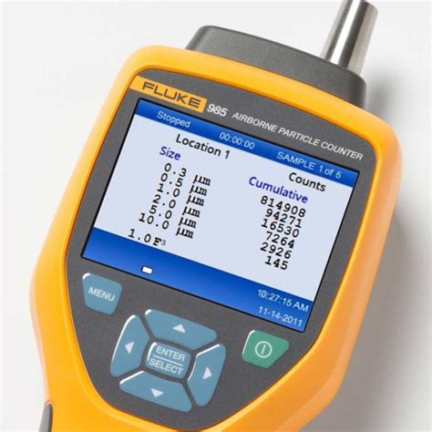 Fluke 985 Particle Counter | Fluke Indoor Air Quality Particle Counter