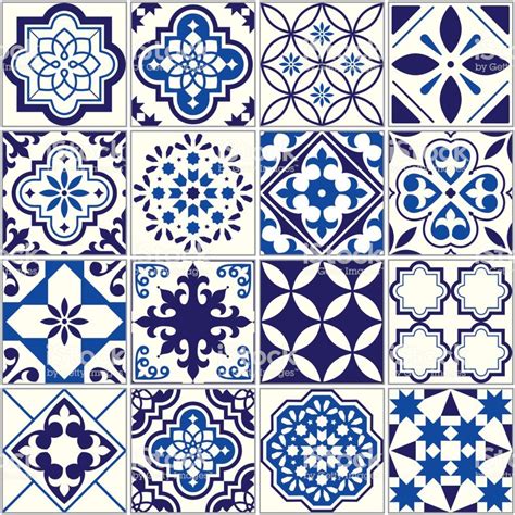 Ornamental tile background, background inspired by Spanish and... | Floral mosaic, Tile patterns ...