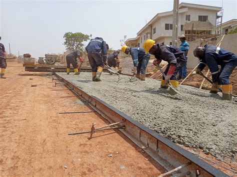 Ongoing Concrete Road Construction – Heliu Residences