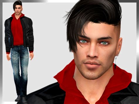 The Sims Resource - Ethan Levine The Sims, Sims Cc, Pop Custom, Sean O ...