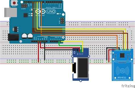 Use RC522 RFID module with Arduino and an OLED display - RFID lock - Electronics-Lab.com