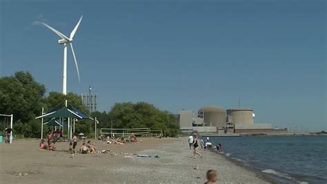 PICKERING, ONTARIO, CANADA, JULY 2014, Pickering Nuclear Reactor Stock ...