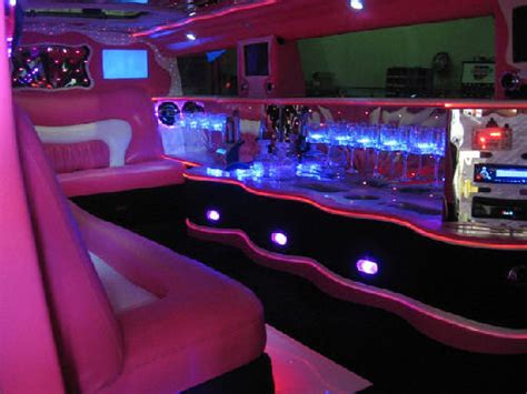 Pink Hummer limo hire