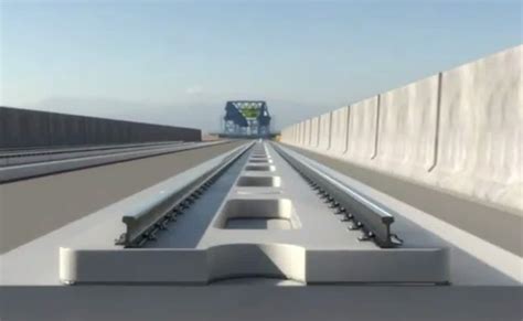 Railway Minister Shares Video Of Ballastless Track For Bullet Train ...