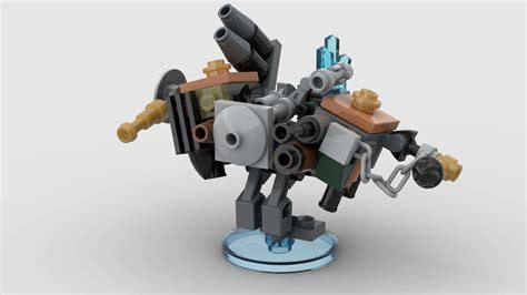 lego titan mech instruction