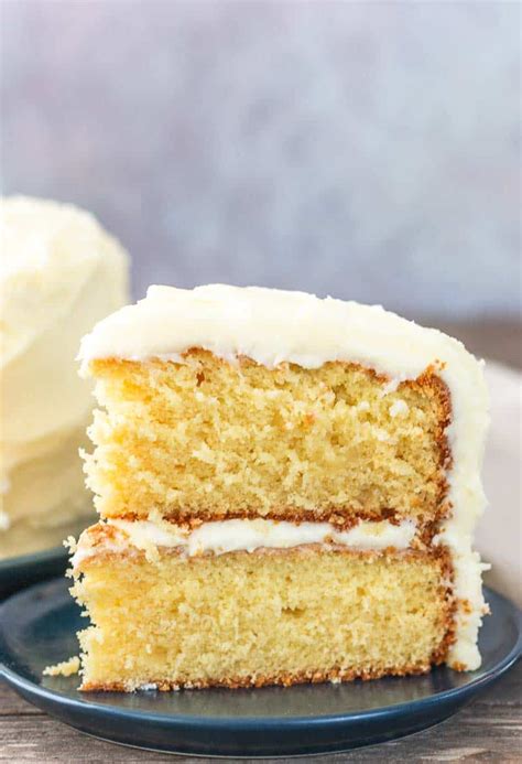 Moist French Vanilla Cake Recipe from Scratch - I Scream for Buttercream