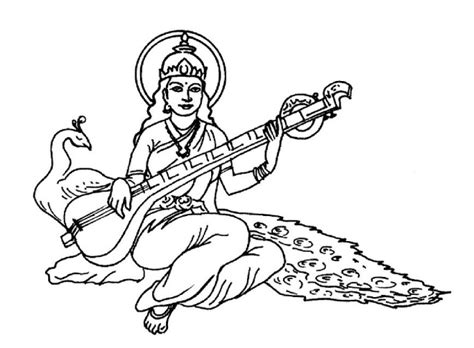 saraswati mata clipart 10 free Cliparts | Download images on Clipground 2024