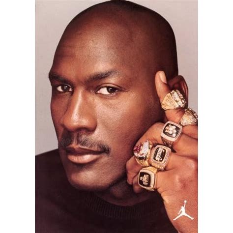 Amazon.com : Air Michael Jordan NBA Chicago Bulls 6 Championship Rings ...