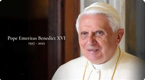 Benedict XVI, first pope to resign in 600 years, dies at 95: Vatican ...