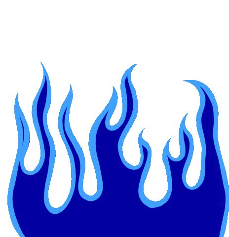 Fire Lit Sticker - Fire Lit Blue - Discover & Share GIFs