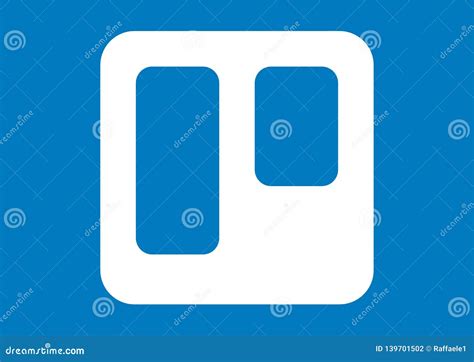 Trello Logo editorial photography. Illustration of trello - 139701502