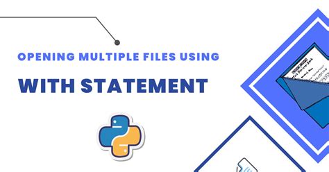 How to open multiple files using with in Python