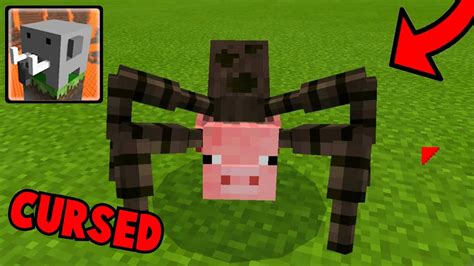 How To Spawn SPIDER - PIG in Craftsman Building Craft (CURSED) - YouTube