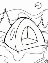 Tent Colouring Sheet For Kids 1  Camping coloring Pages Coloring sketch template