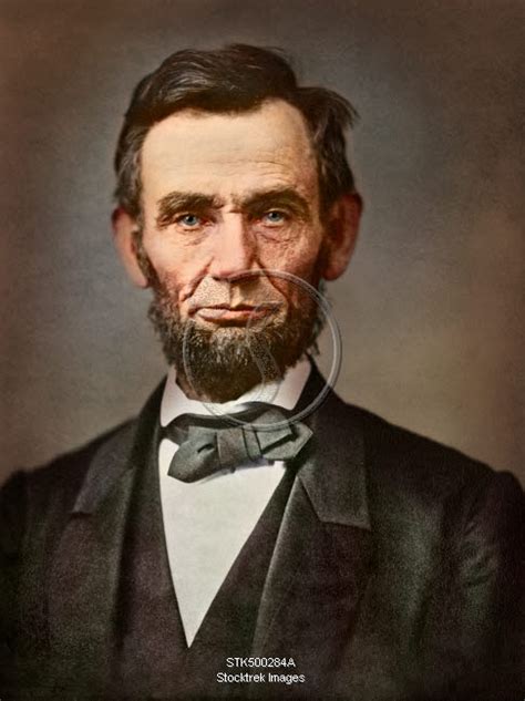 Vintage portrait of President Abraham Lincoln. | Stocktrek Images