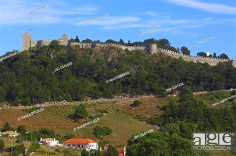 Sesimbra Castle, Sesimbra, Setubal district, Serra de Arrabida, Lisbon ...