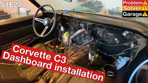 Corvette C3 (Dashboard Installation) step-by-step dashboard reassembly. - YouTube