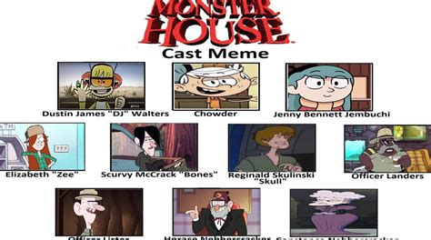 My Monster House Cast by Minniemouse2003 on DeviantArt