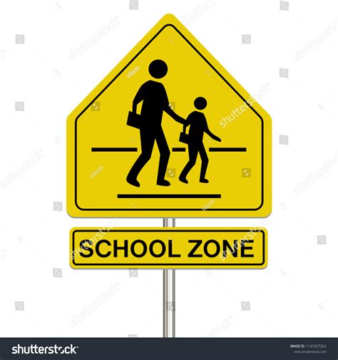 3,841 School zone signs Stock Illustrations, Images & Vectors ...