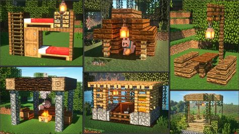 Minecraft: 6 Outdoor Build Hacks and Ideas