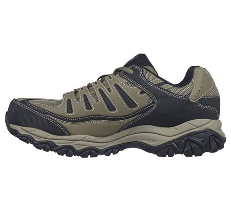 Skechers Mens Steel Toe Relaxed Fit Cankton Work Shoe