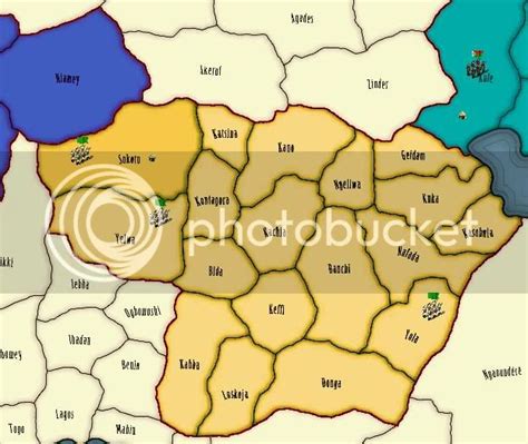 Sokoto Caliphate Map