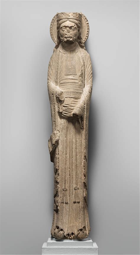 Column Statue of a King | French | The Metropolitan Museum of Art