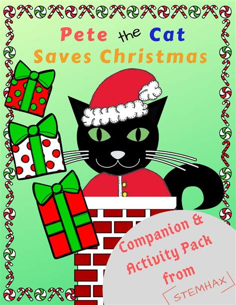 Pete the Cat Saves Christmas Activity Pack | Preschool projects, Preschool activities, Stem books