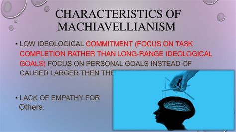 Machiavellianism