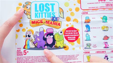 Lost Kitties Mice Mania Series 3 Big Milk Carton Surprise Blind Box H5Kids - video Dailymotion