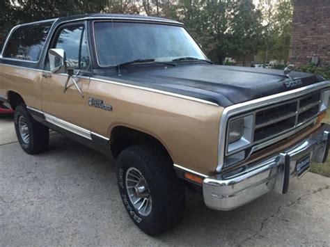 1987 Dodge Ramcharger 4X4 MOPAR