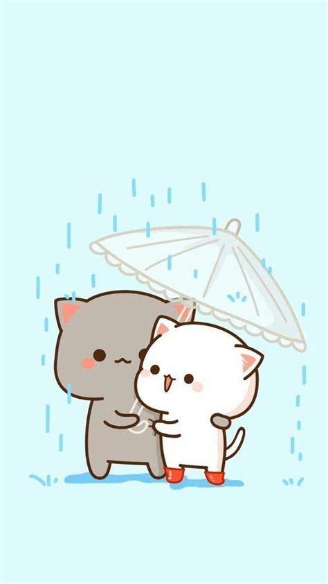 Kawaii cute background ::Click here to cute, Cute Kawaii Cat HD phone wallpaper | Pxfuel