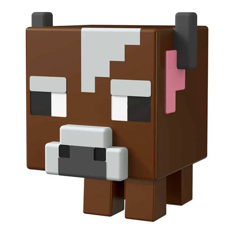 Minecraft Cow Mob Head Minis Figure | Minecraft Merch