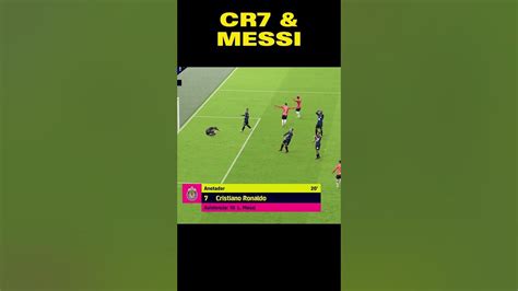 CR7 VS MESSI #efootball #shorts - YouTube