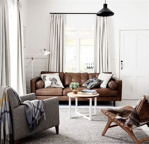 Enchanting Brown And Tan Living Room Decoration Ideas 02 in 2020 | Brown walls living room ...