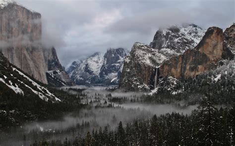 Free Yosemite Wallpapers - Yosemite Valley in Winter