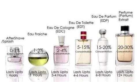 Perfume strength guide : coolguides