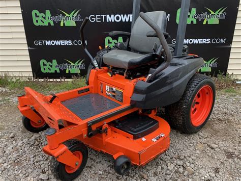 48IN KUBOTA ZG123S COMMERCIAL ZERO TURN MOWER! 569 HOURS! $87 A MONTH ...