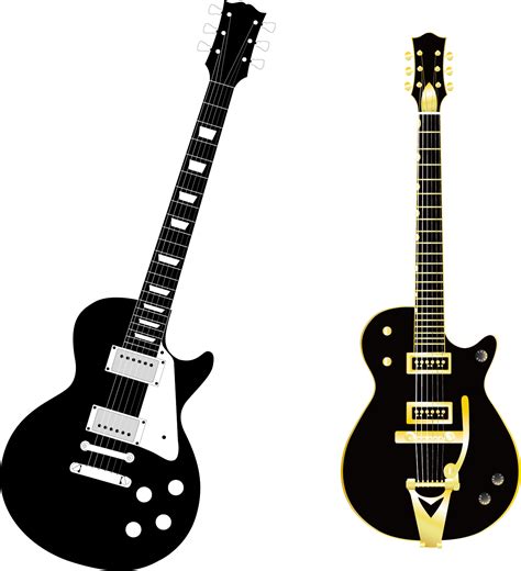 Guitar amplifier Silhouette - Black guitar PNG vector elements png download - 1314*1443 - Free ...