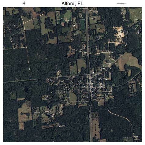 Aerial Photography Map of Alford, FL Florida