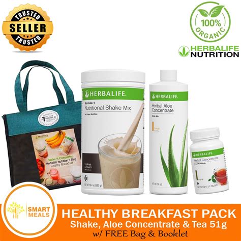 Herbalife Healthy Breakfast Pack with FREE Bag Booklet | Lazada PH